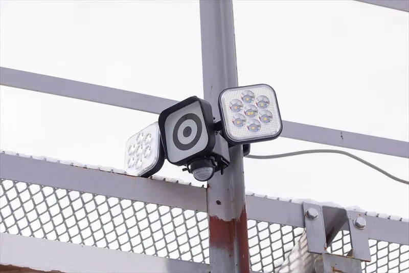 防犯カメラの雪対策について